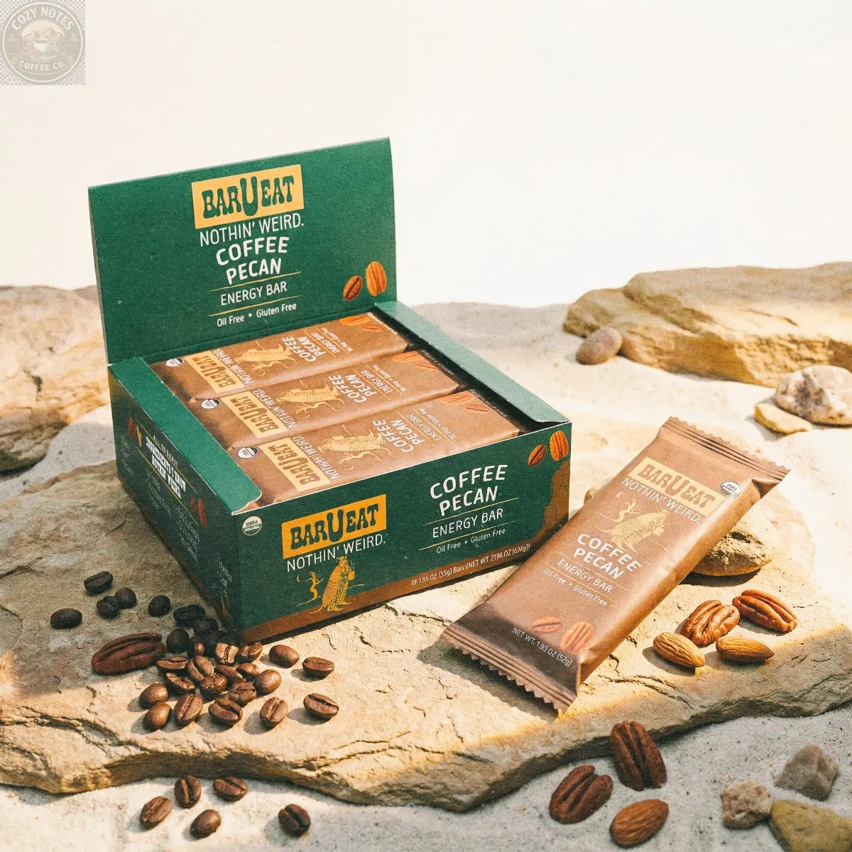 Coffee Pecan BOX BAR-U-EAT