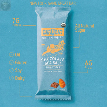 Chocolate Sea Salt BOX BAR-U-EAT
