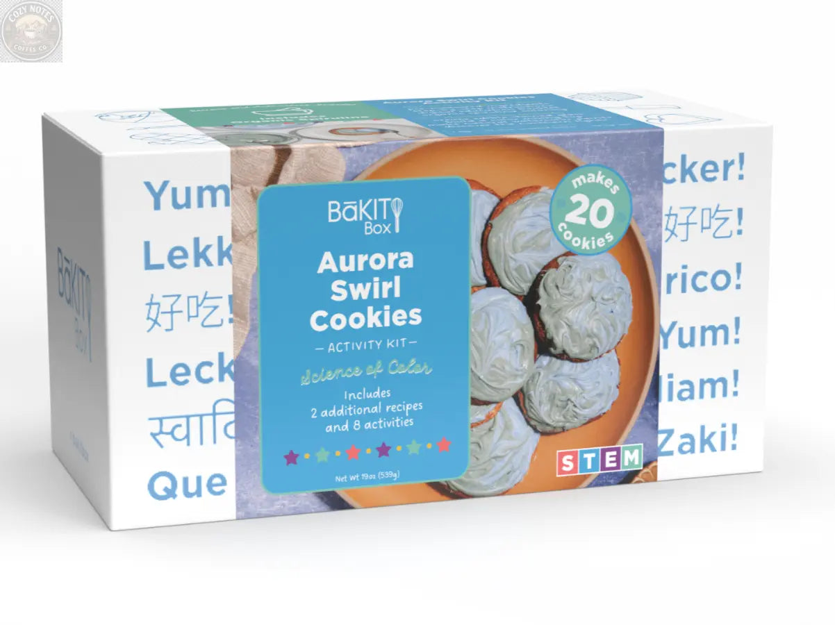 Aurora Swirl Cookies Activity Kit BāKIT Box