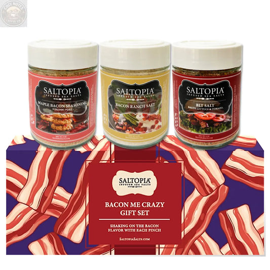 Bacon Lovers Gift Set SALTOPIA Infused Sea Salts