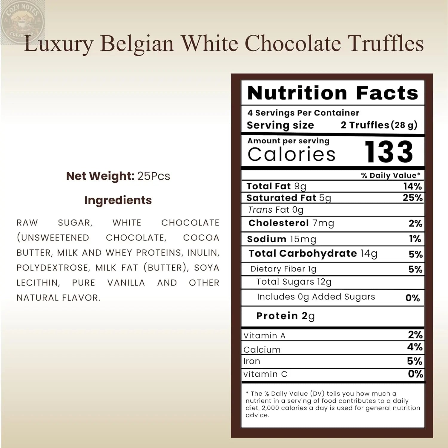 Andy Anand Sugar-Free Luxury Belgian Chocolate Truffles, 25 pc – Espresso, Hazelnut, Strawberry, Coconut, Cherry, Diabetic-Friendly Gift Andyanand