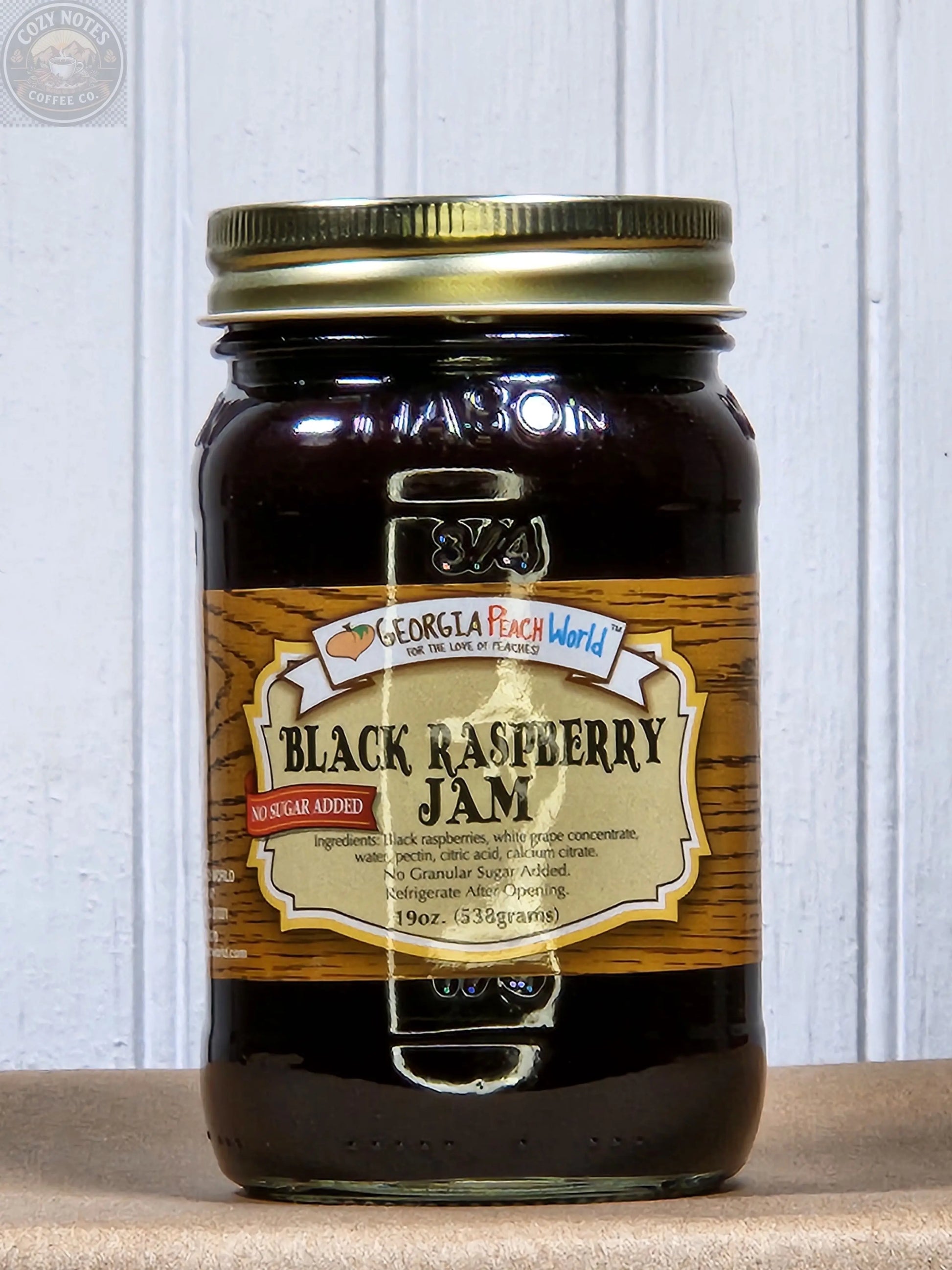 Black Raspberry Jam - No Sugar Added Georgia Peach World