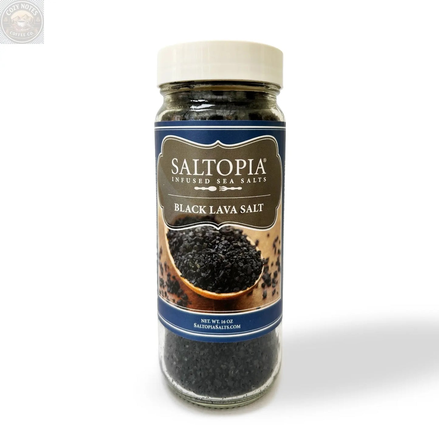 Black Lava Salt SALTOPIA Infused Sea Salts