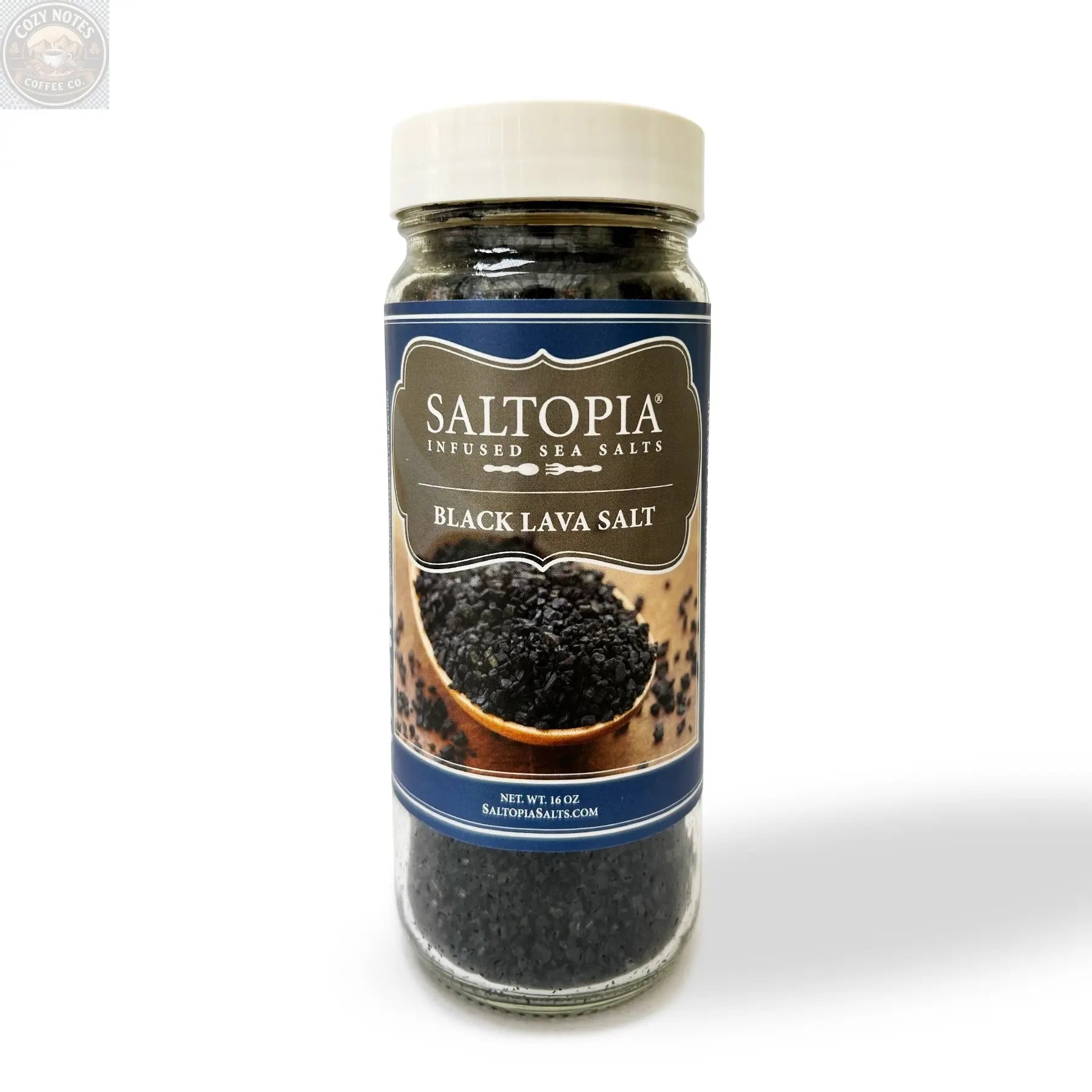 Black Lava Salt SALTOPIA Infused Sea Salts