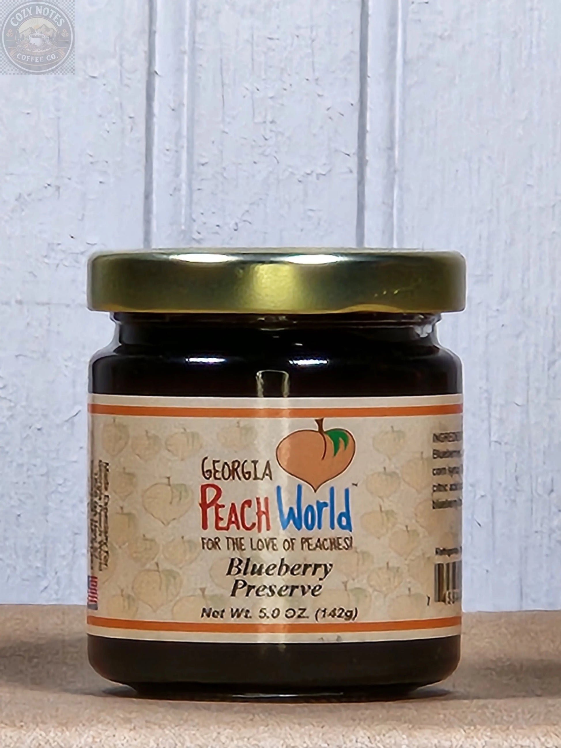 Blueberry Preserve 5oz Georgia Peach World