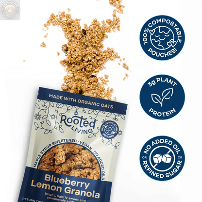 Blueberry Lemon Granola Rooted Living