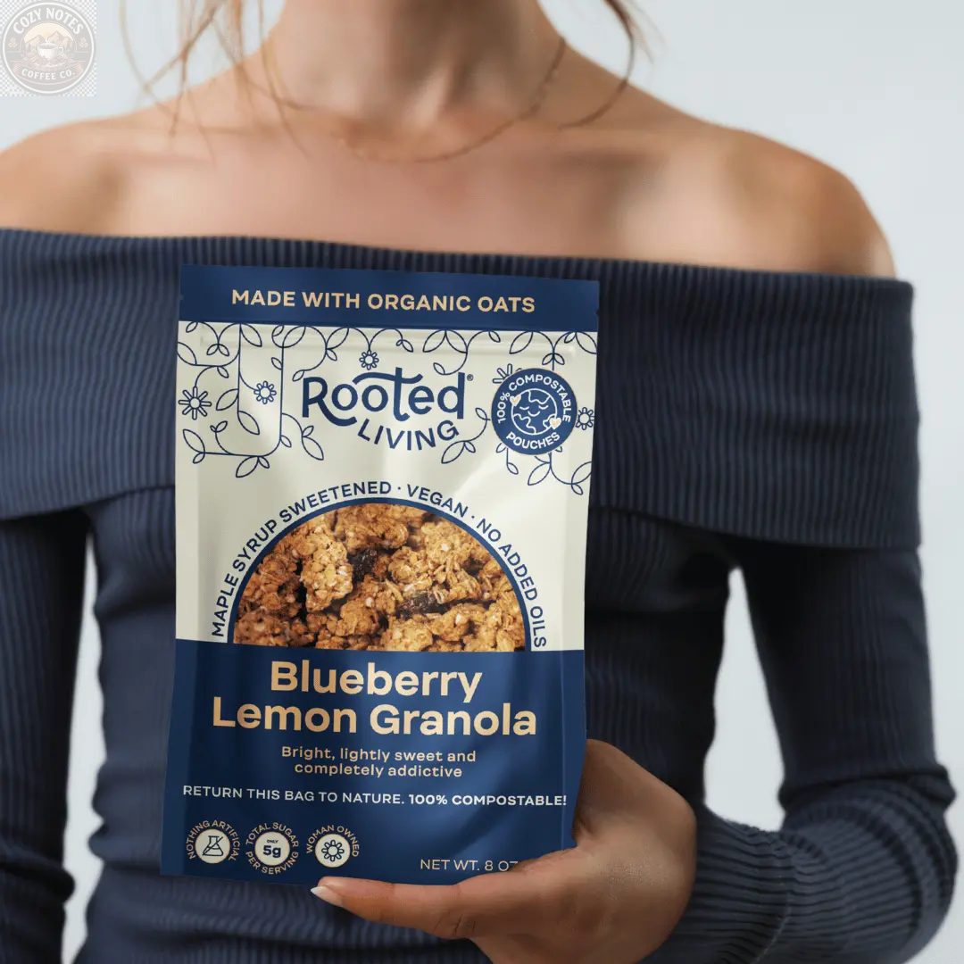 Blueberry Lemon Granola Rooted Living