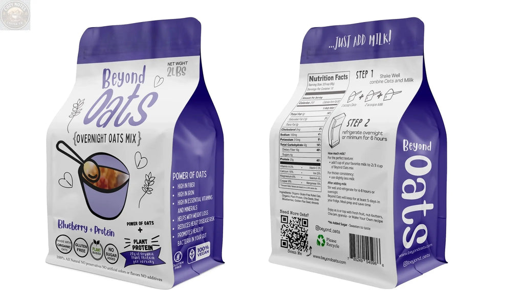 OATS + PROTEIN, BLUEBERRY Beyond Oats