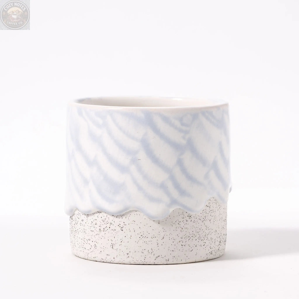 Squat Cylinder Drippy Pots