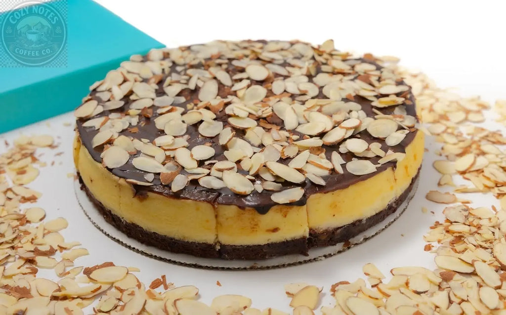 Andy Anand Fudge Brownie Cheesecake, 9-Inch, 2.8 lb – Halal, Real California Cream Cheese, No Preservatives, Birthday & Holiday Gift Box Andyanand