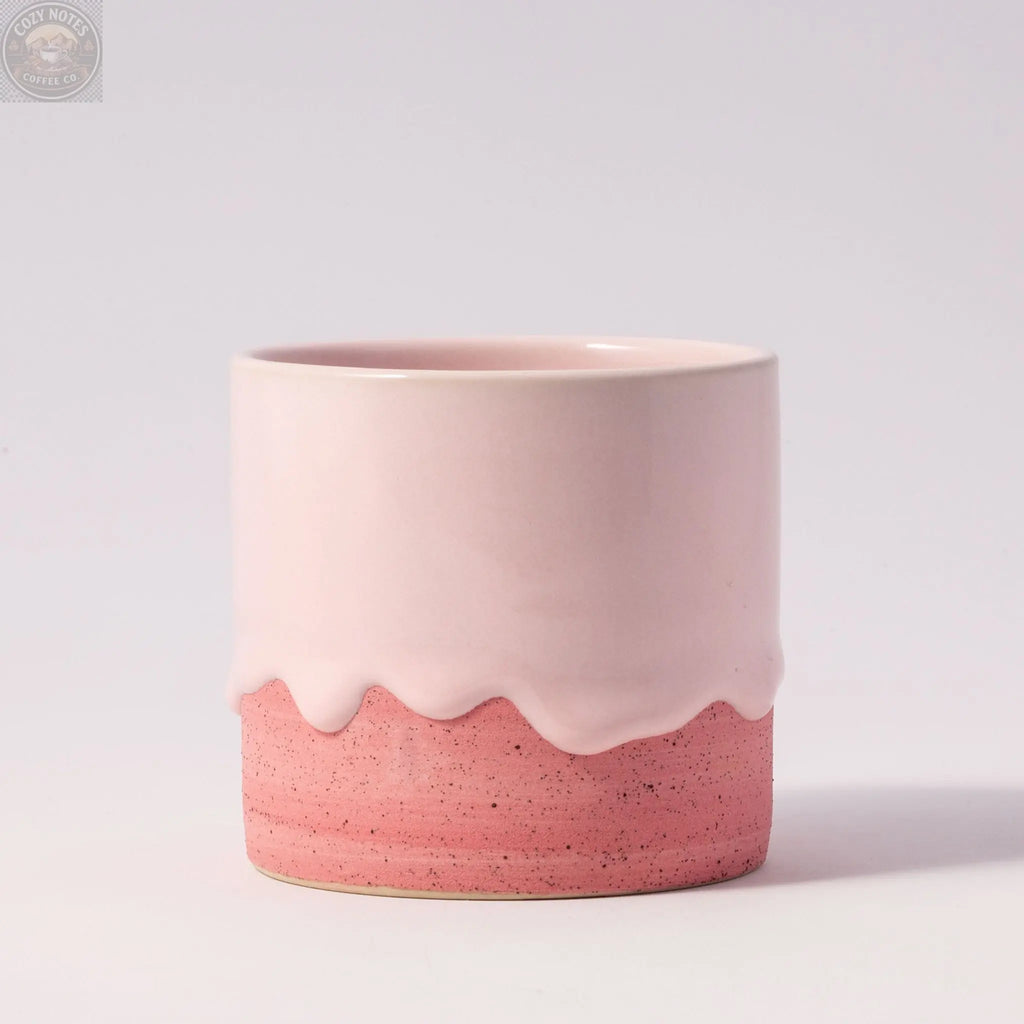 Squat Cylinder Drippy Pots