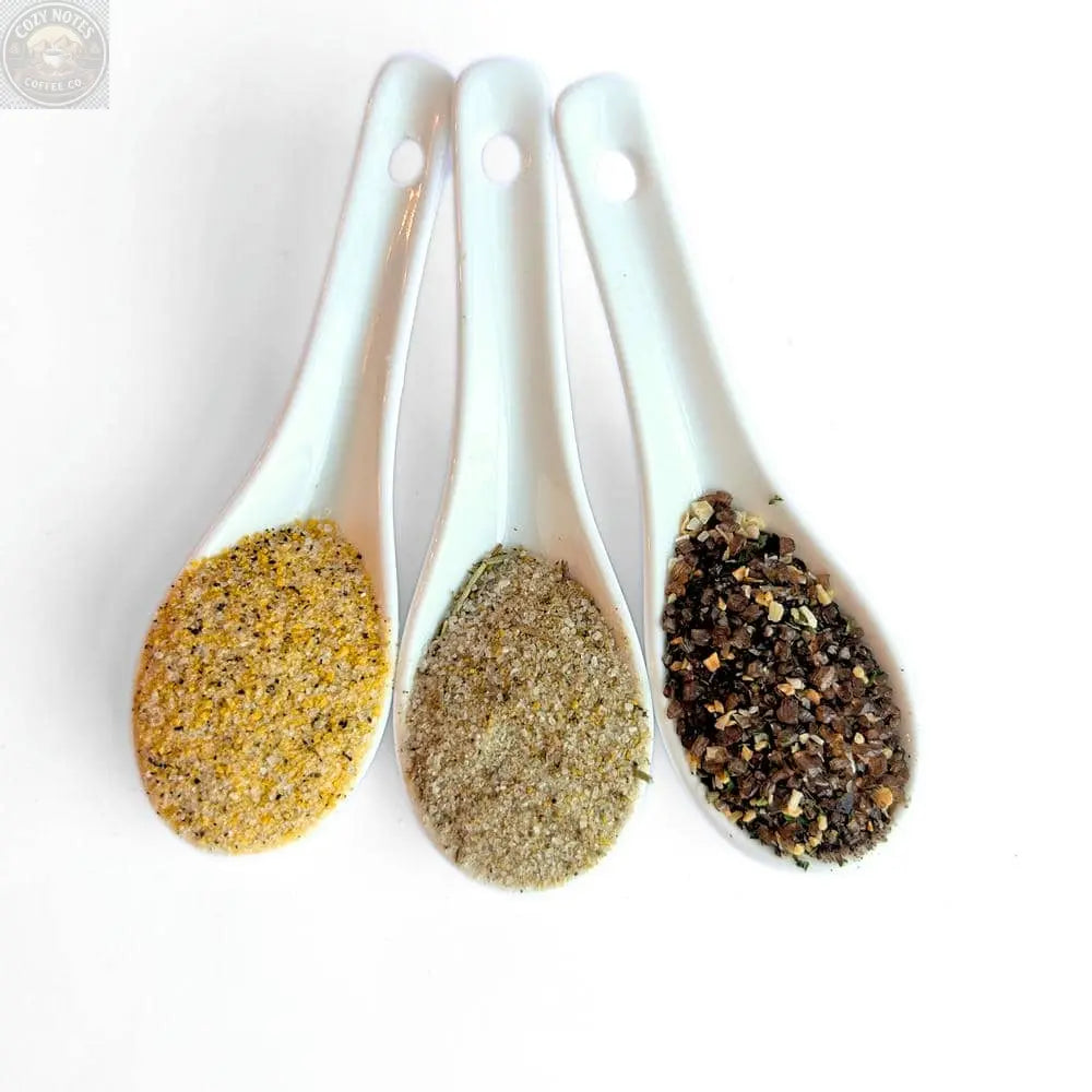 Kitchen Favorite Flavors Gift Set: COOKS SURVIVAL KIT SALTOPIA Infused Sea Salts