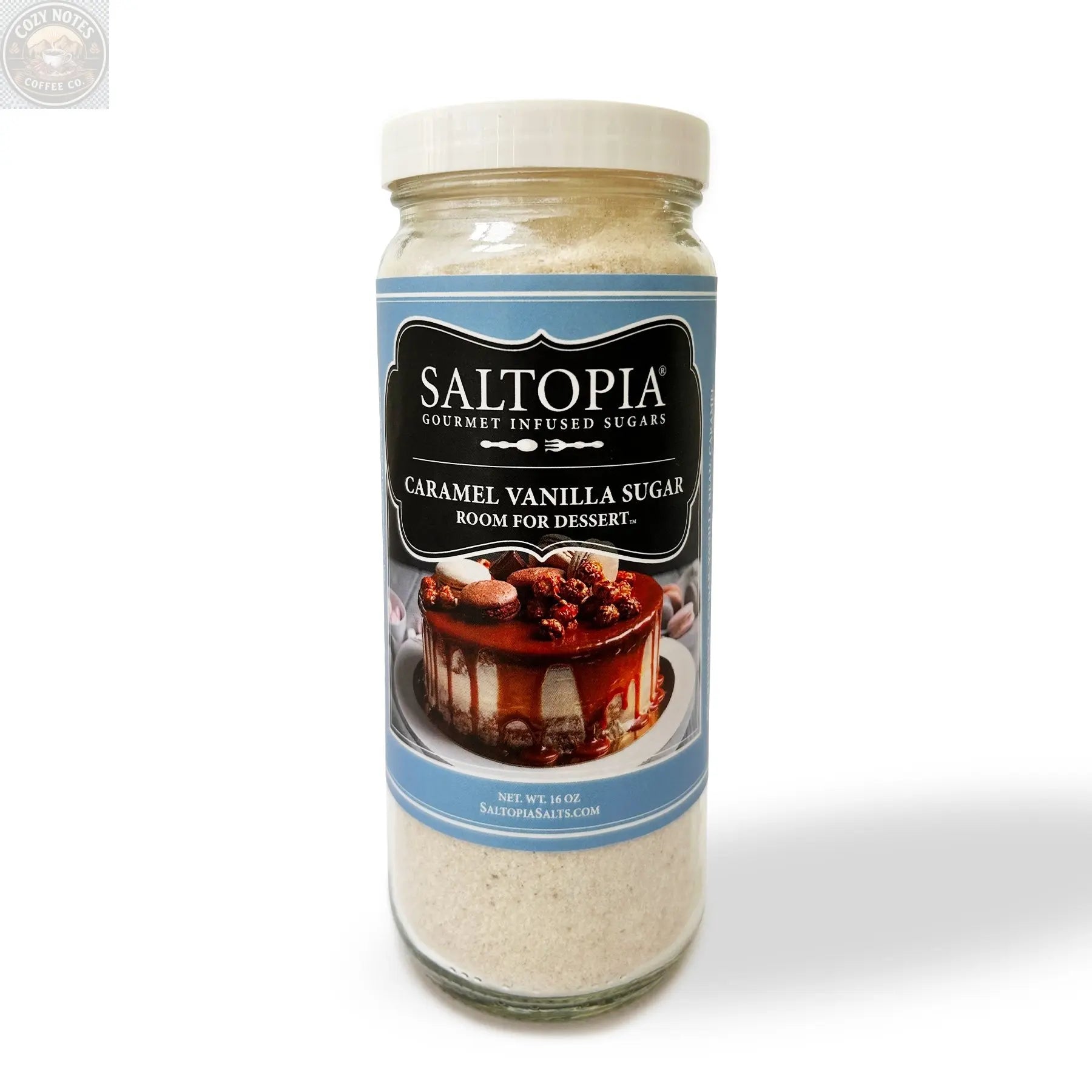 Vanilla Bean & Salted Caramel Sugar: ROOM FOR DESSERT SALTOPIA Infused Sea Salts