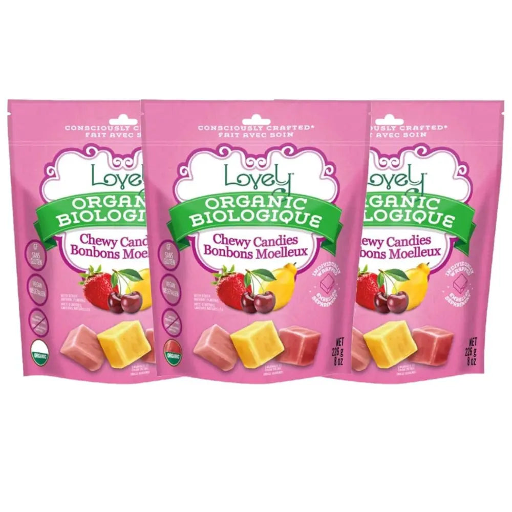 Organic Chewy Candies Lovely Candy Company