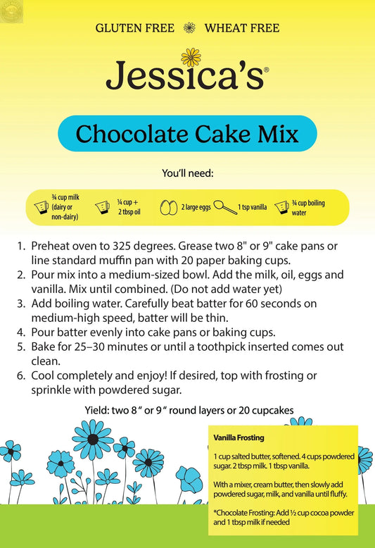 Chocolate Cake Mix Jessica's Natural Foods