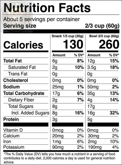 Chocolate Chip Granola Jessica's Natural Foods