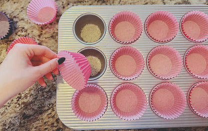 Confetti Birthday Cupcakes Activity Kit + Candles and Liners BāKIT Box