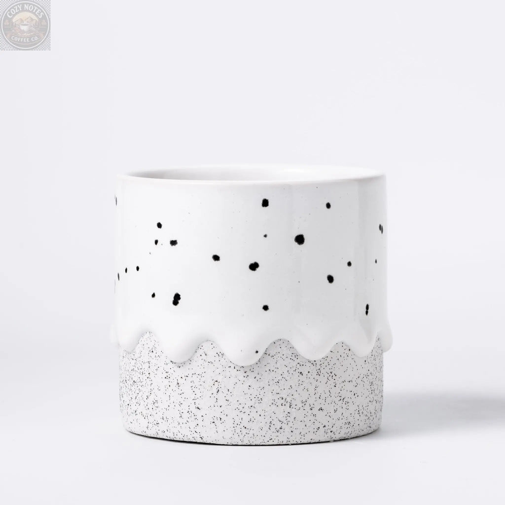 Squat Cylinder Drippy Pots