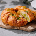 Pistachio Filled Croissant Take and Bake Pastries Nicola's Marketplace