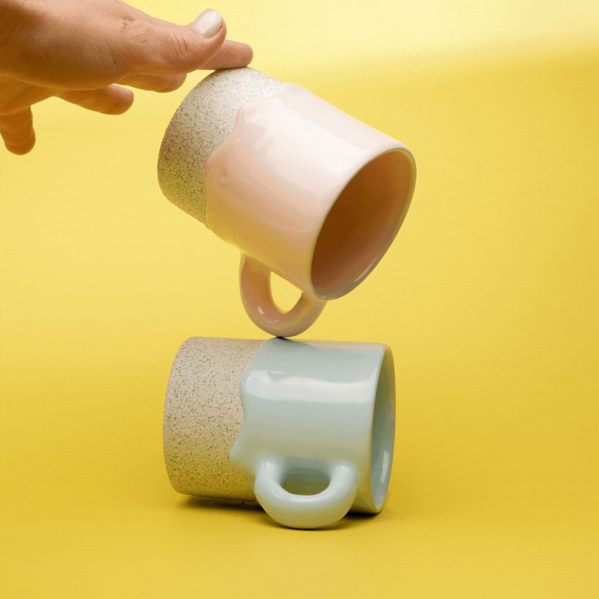 Cylinder Mug Drippy Pots
