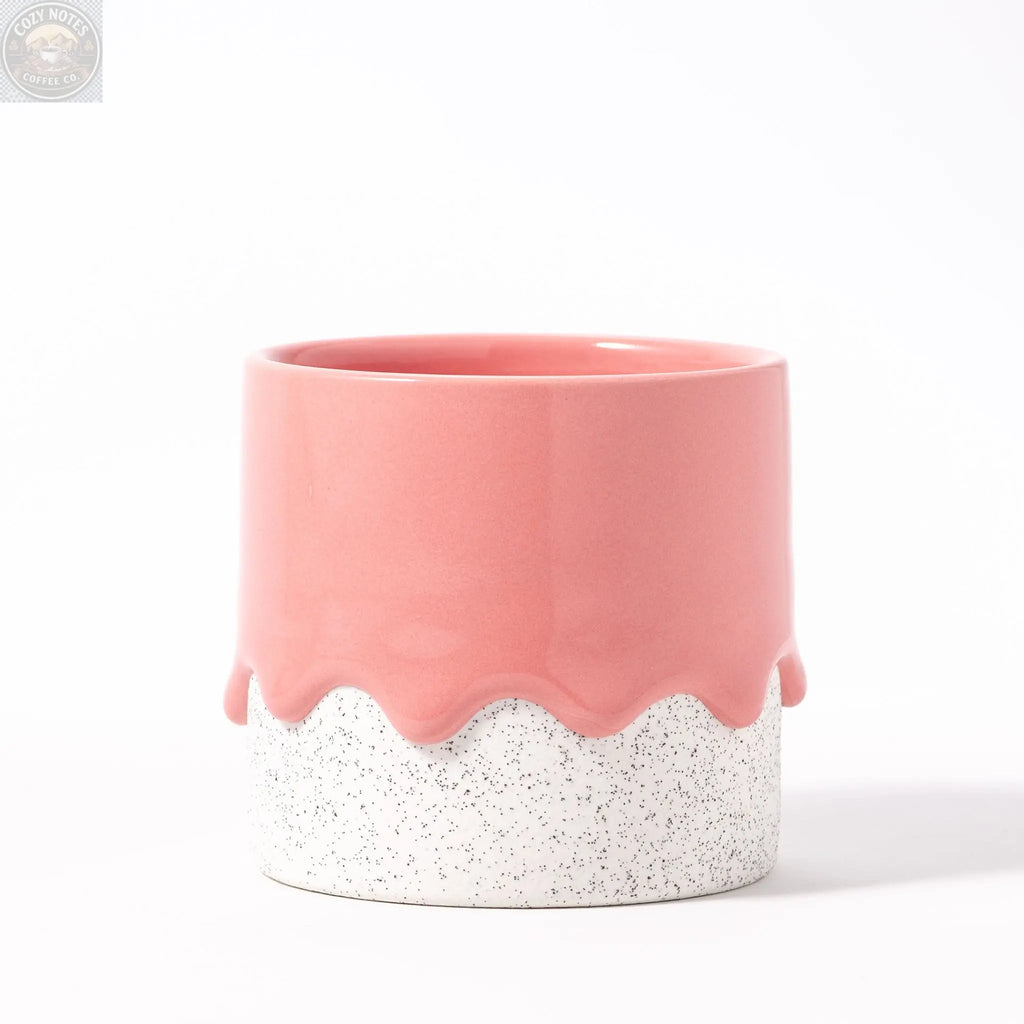 Squat Cylinder Drippy Pots