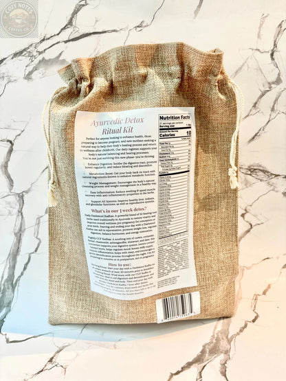 Ayurvedic Detox Ritual Kit Nourish Meal Delivery