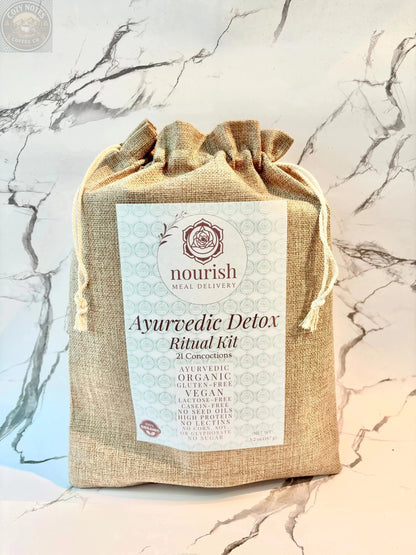 Ayurvedic Detox Ritual Kit Nourish Meal Delivery