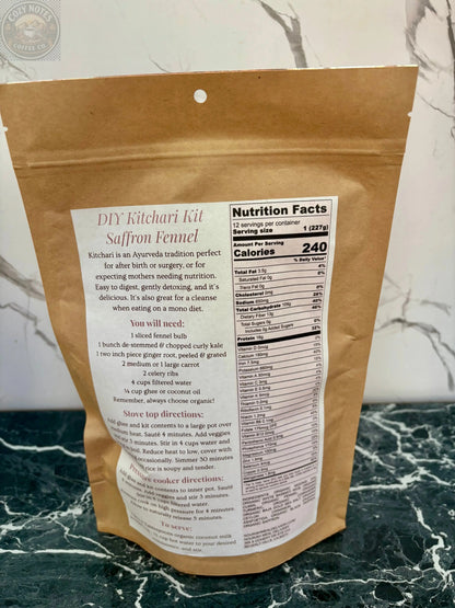 DIY Kitchari Kit – Saffron Fennel Nourish Meal Delivery