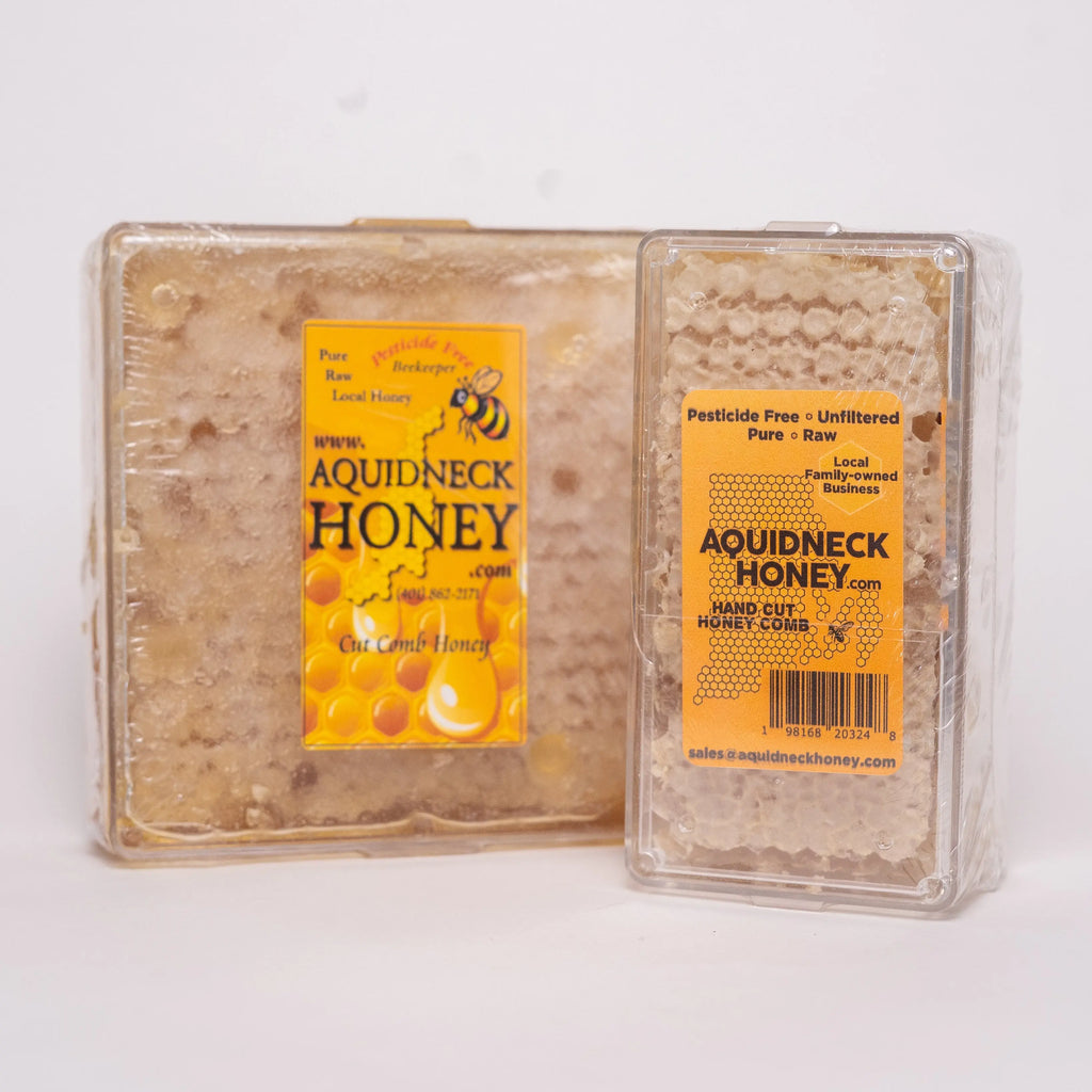 New England hand cut Honey Comb Aquidneck Honey