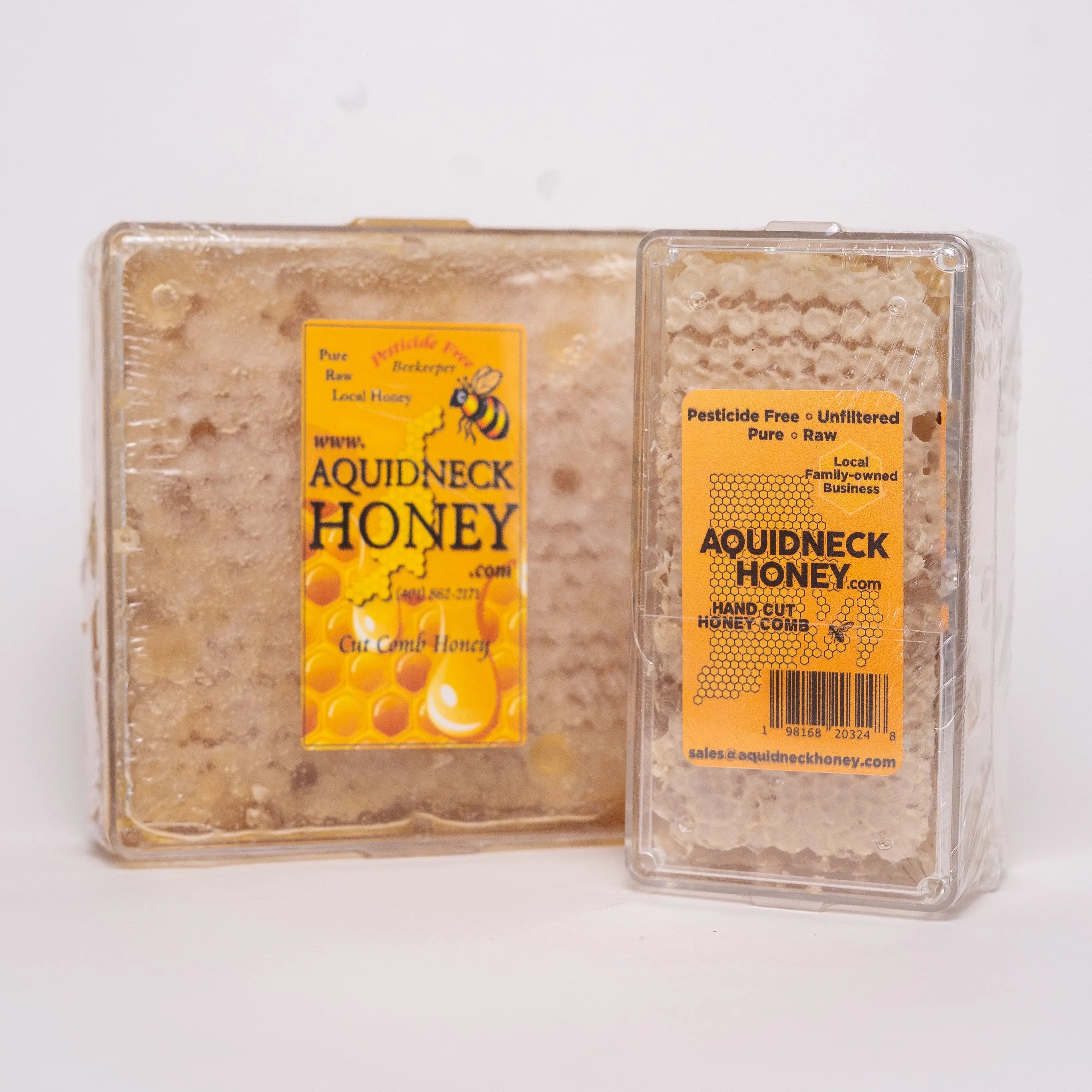 New England hand cut Honey Comb Aquidneck Honey