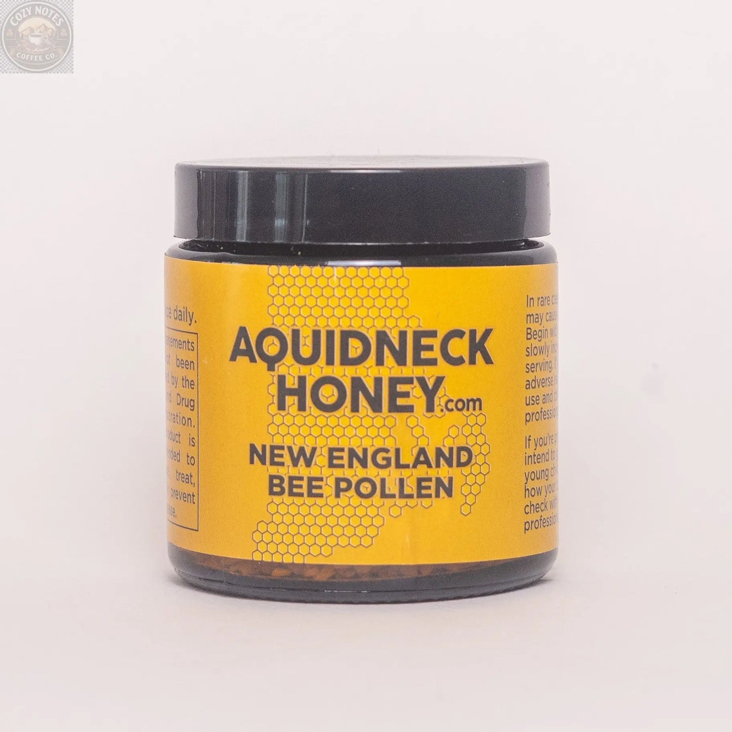 Pure Raw Bee Pollen from NH, RI, MA Aquidneck Honey