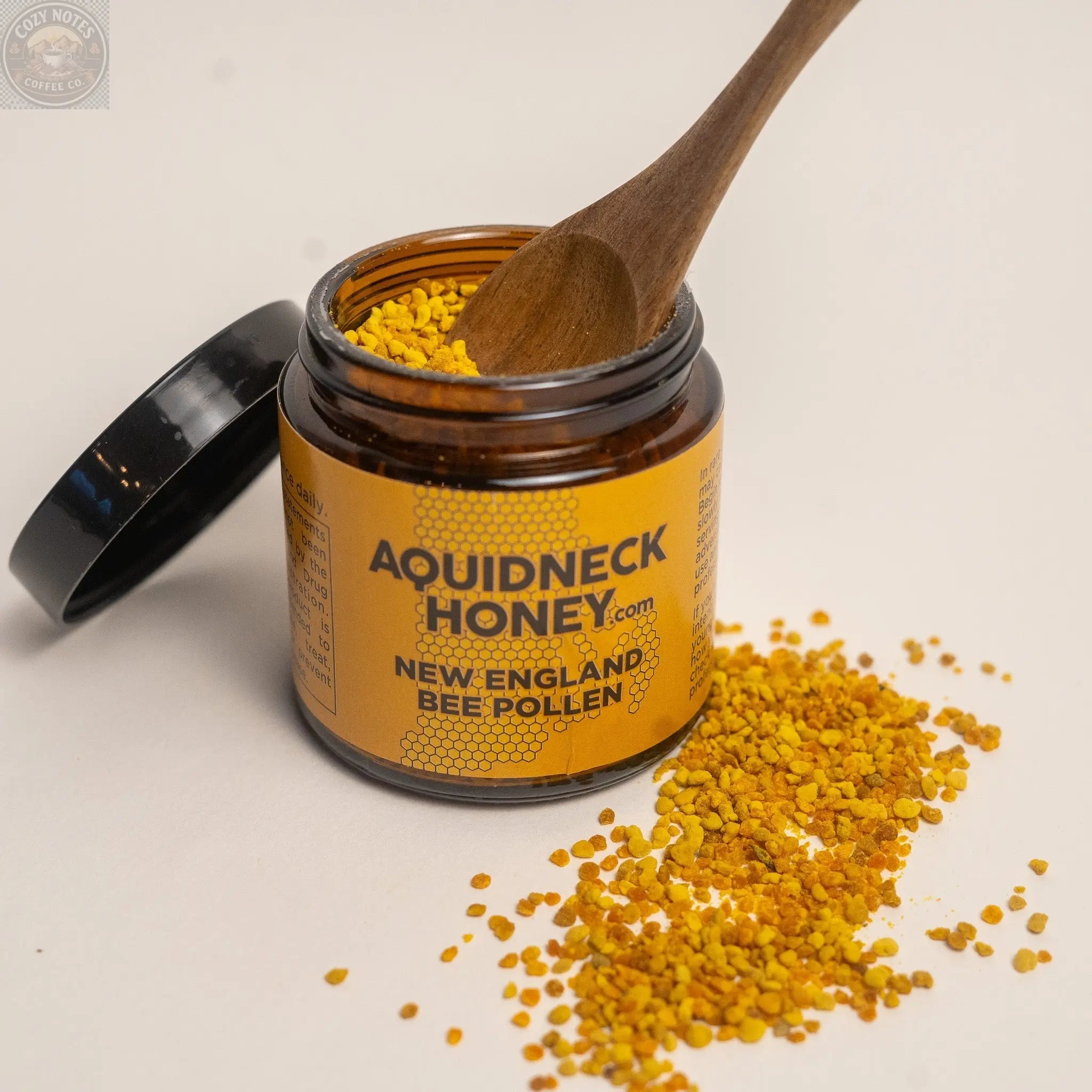 Pure Raw Bee Pollen from NH, RI, MA Aquidneck Honey