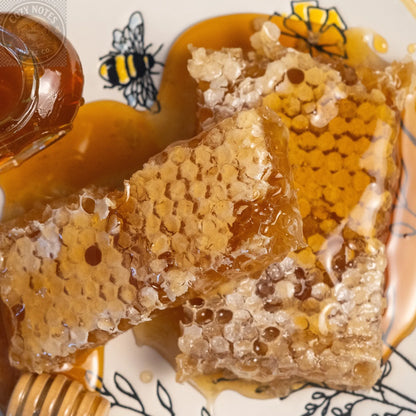 New England hand cut Honey Comb Aquidneck Honey