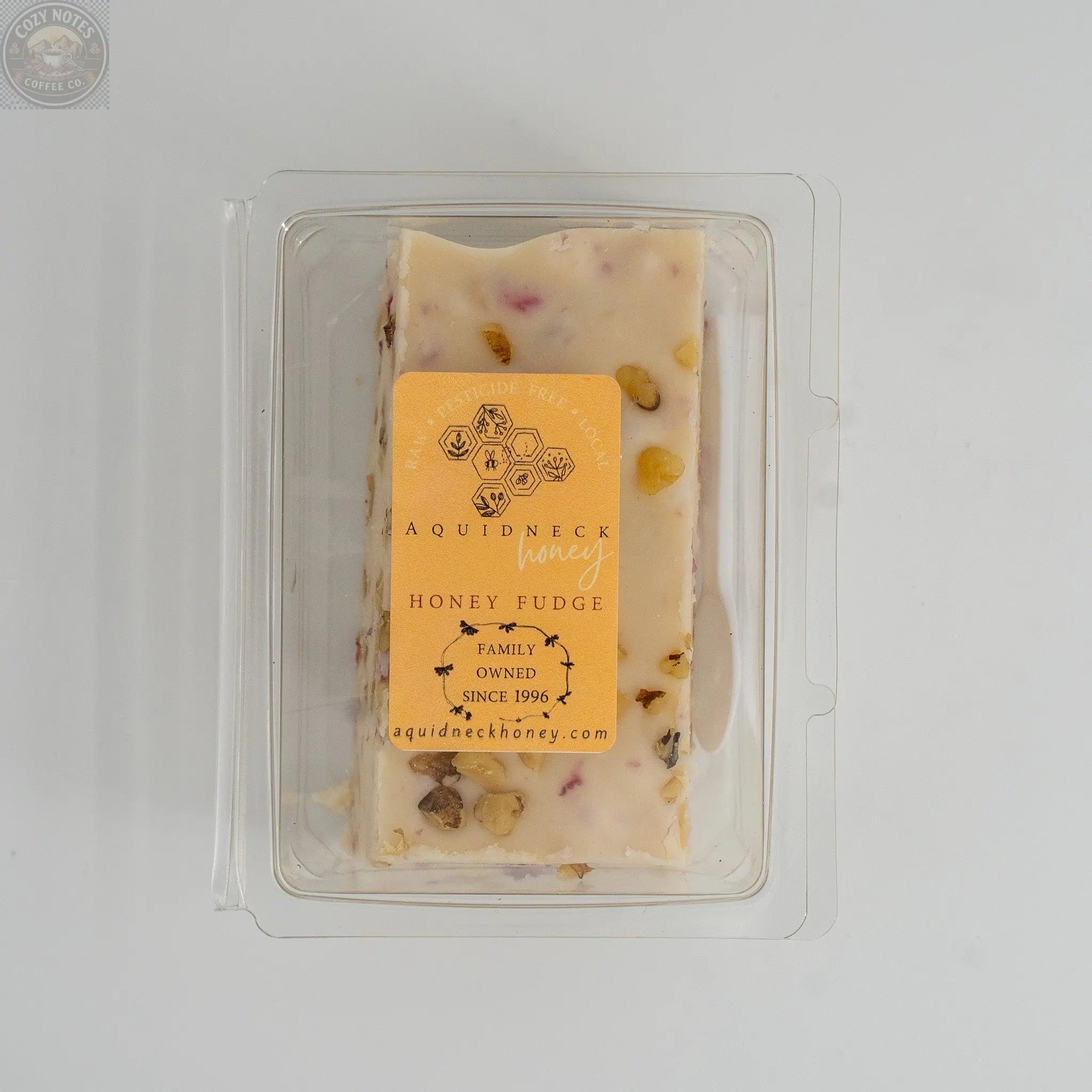 Cranberry Walnut Honey Fudge Aquidneck Honey