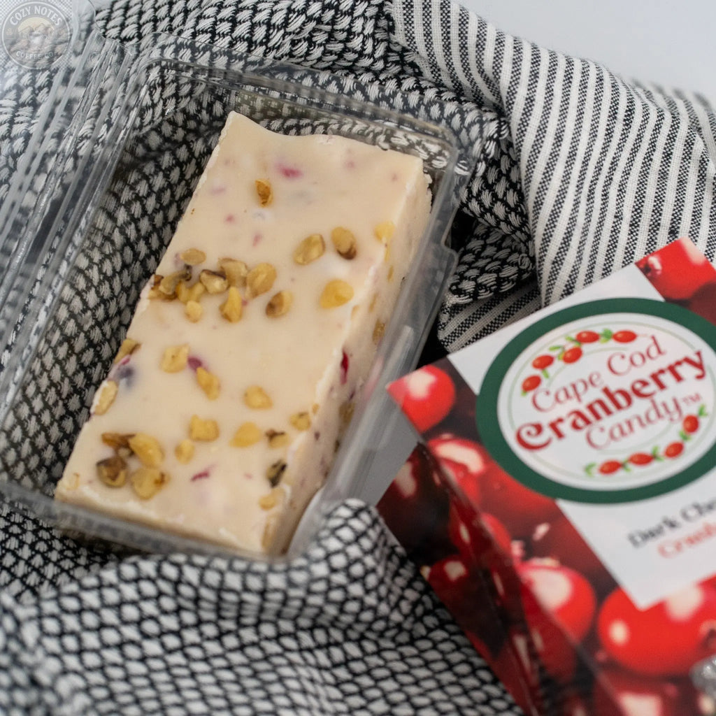 Cranberry Walnut Honey Fudge Aquidneck Honey