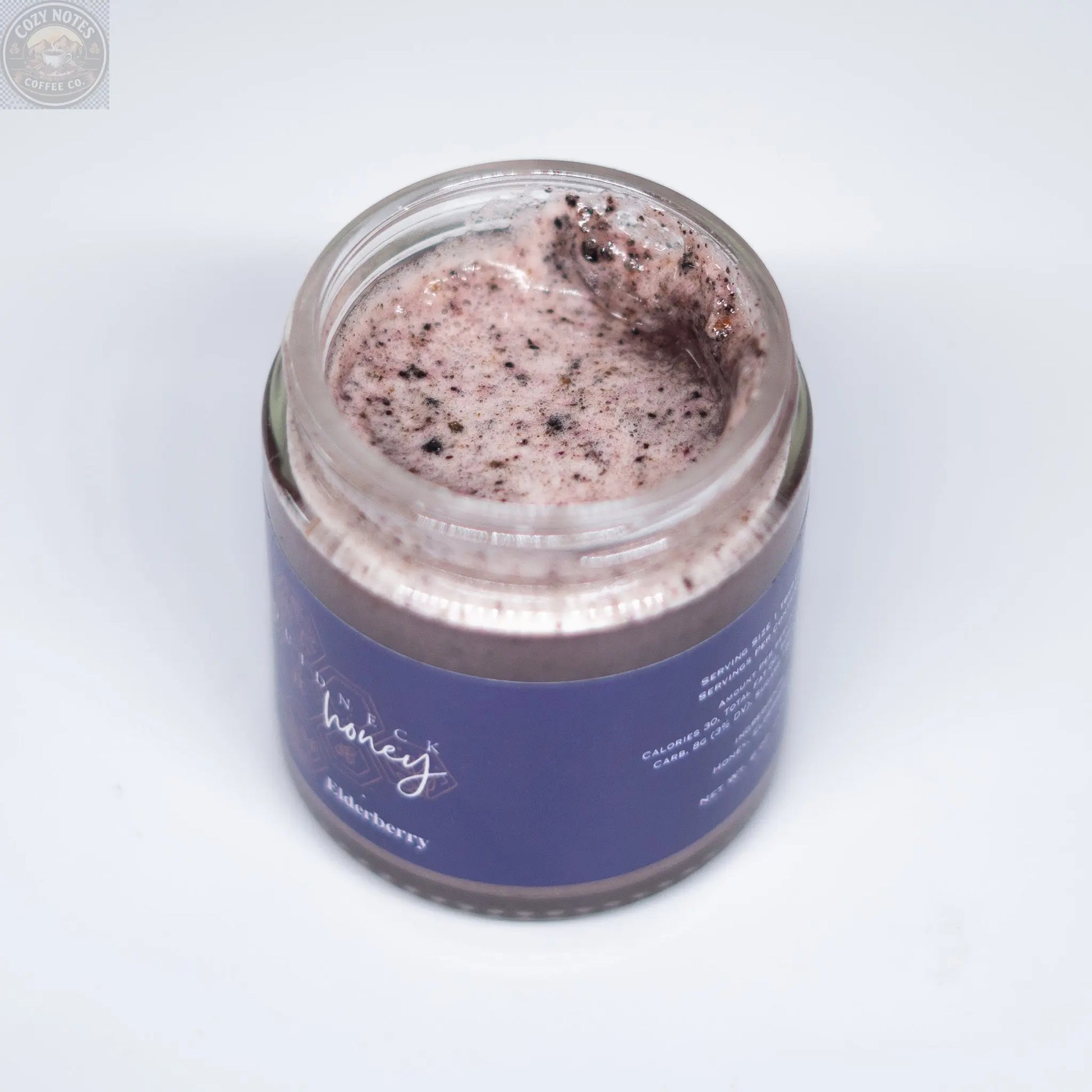 Elderberry Creamed Honey Aquidneck Honey