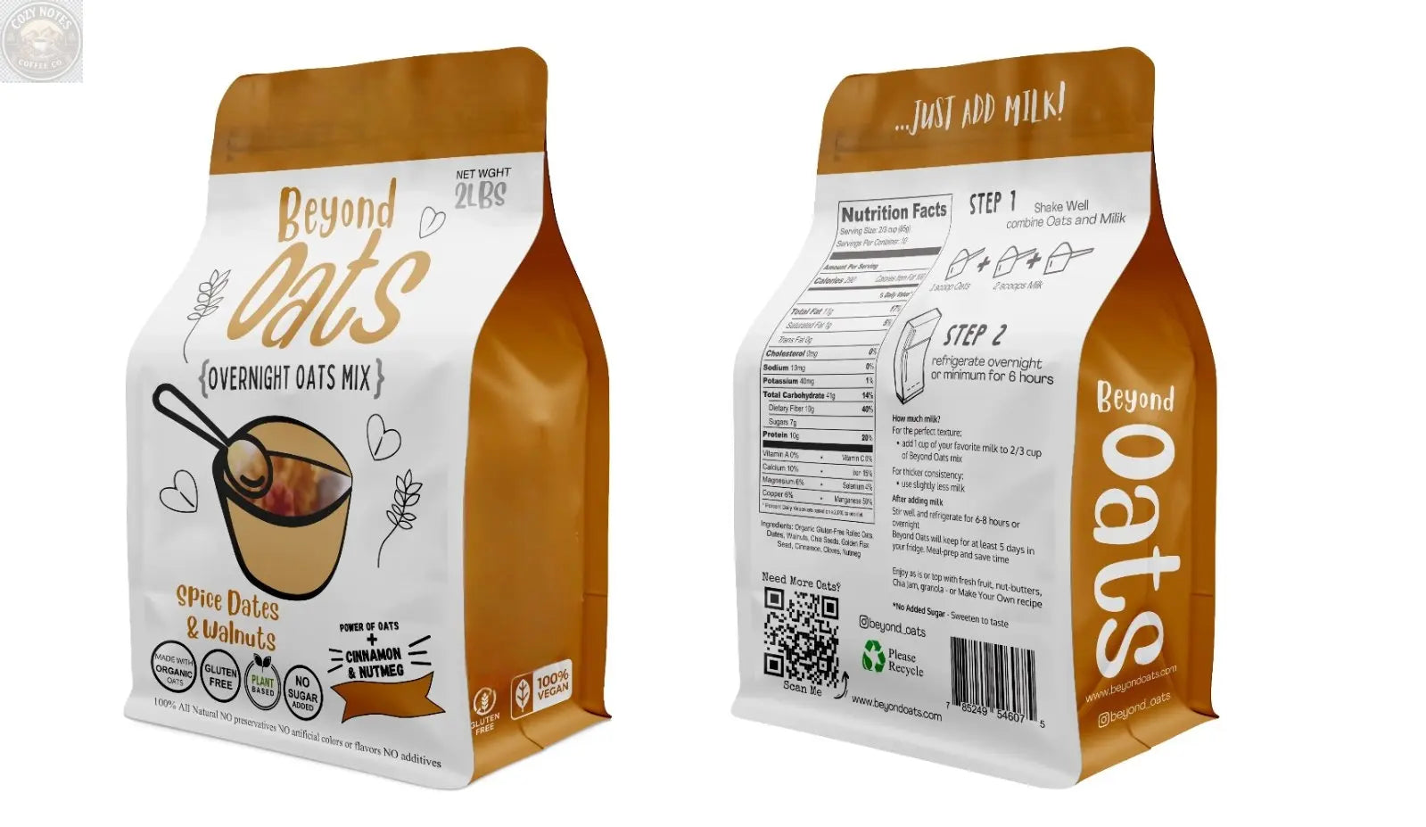 OATS + DATES & WALNUTS Beyond Oats