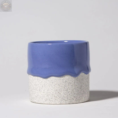 Squat Cylinder Drippy Pots