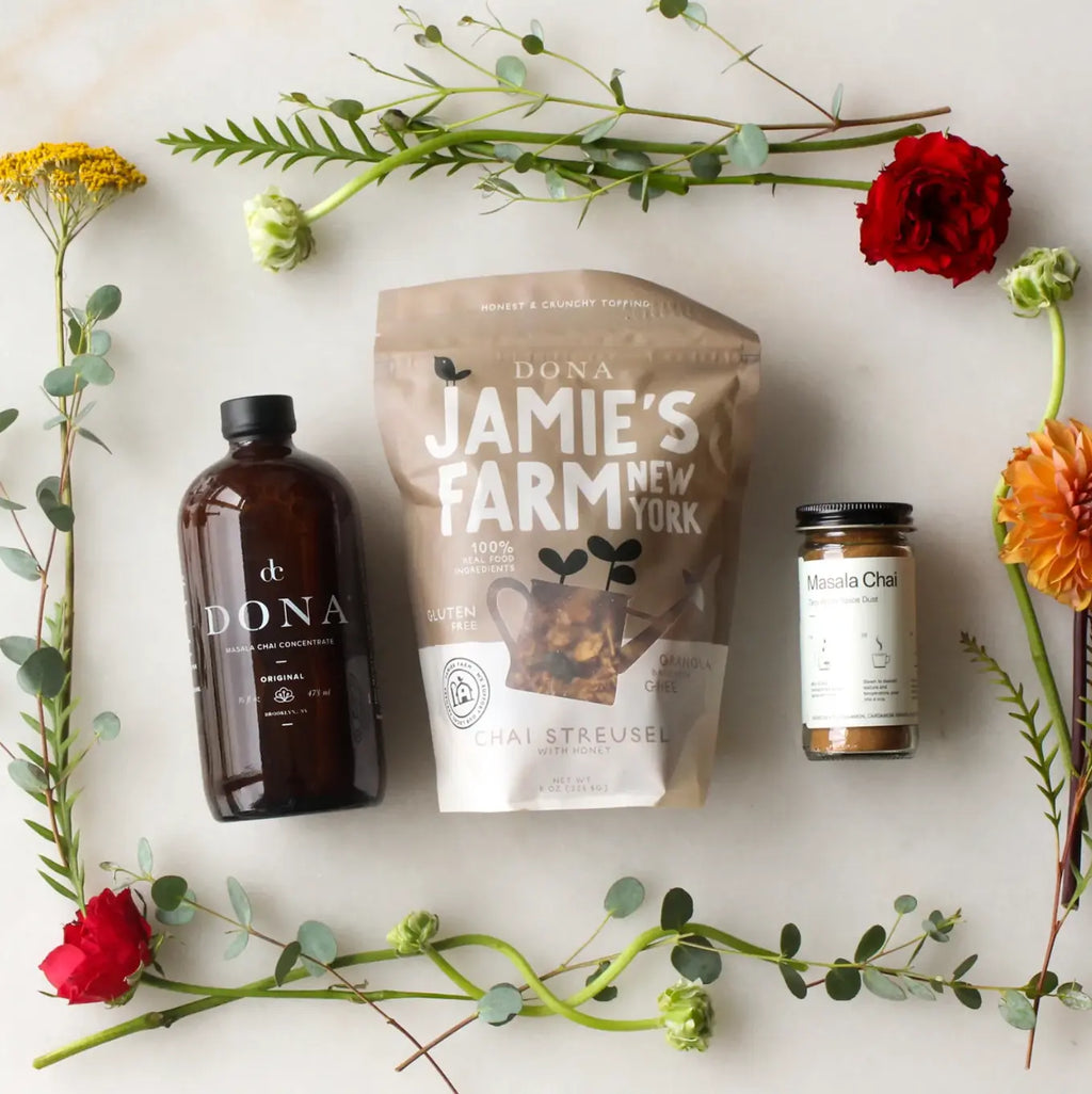 Chai Streusel Granola with Honey Jamie’s Farm