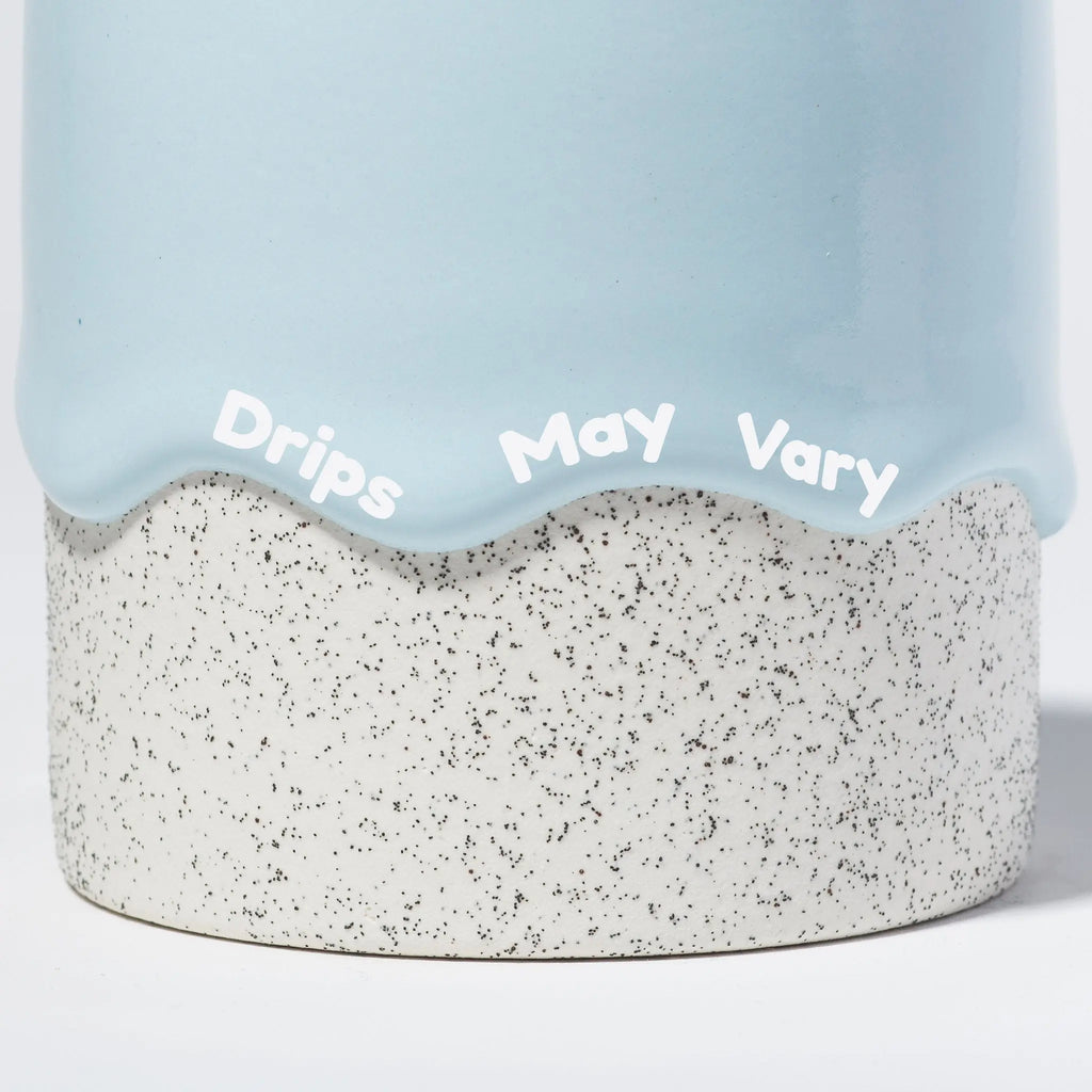 Squat Cylinder Drippy Pots