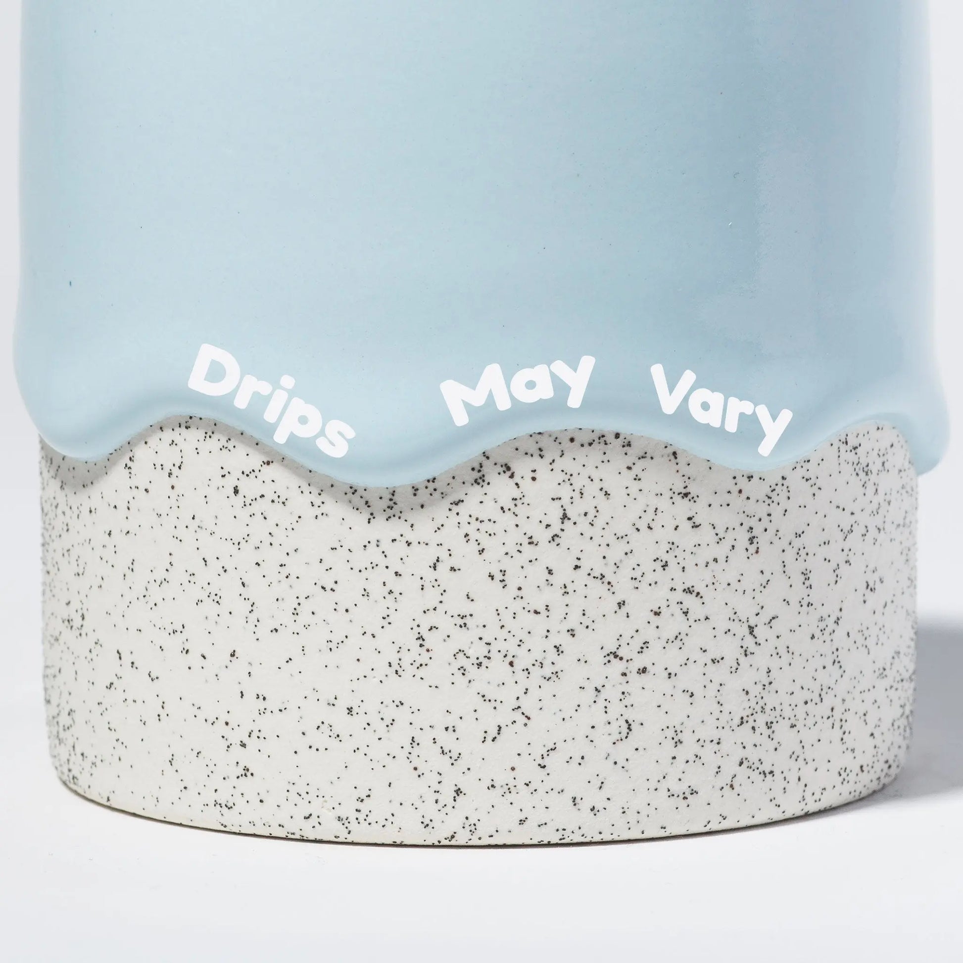 Squat Cylinder Drippy Pots