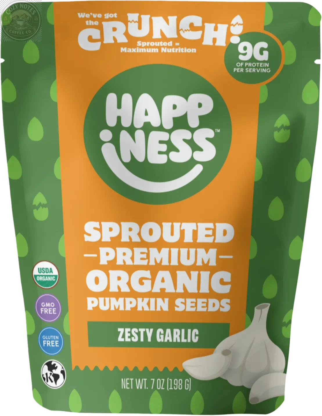 Zesty Garlic happinessfoods.com