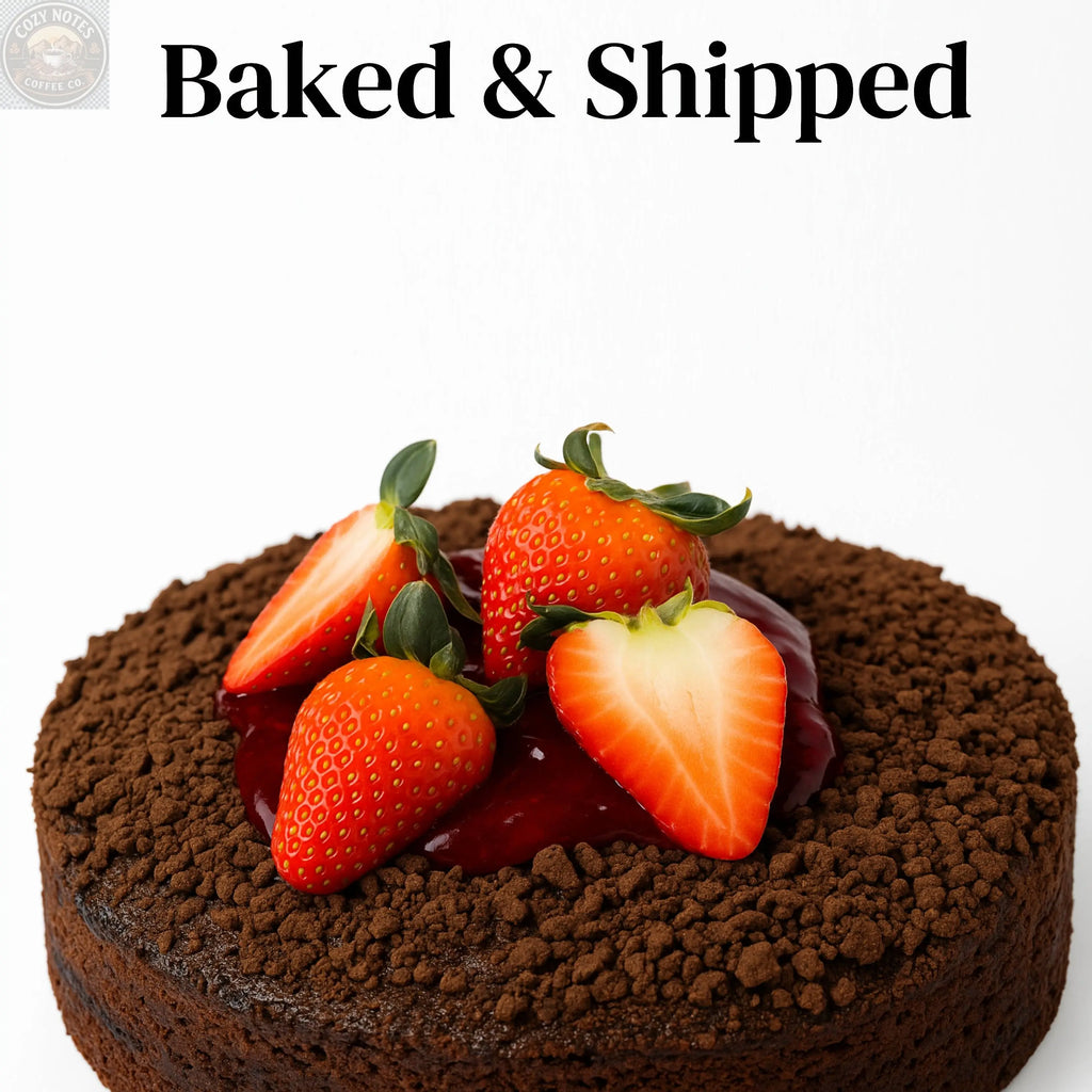 Andy Anand Chocolate Strawberry Cake, 9-Inch, 2.5 lb – Freshly Baked, Rich Chocolate & Strawberry, No Preservatives, Birthday Gift Box Andyanand
