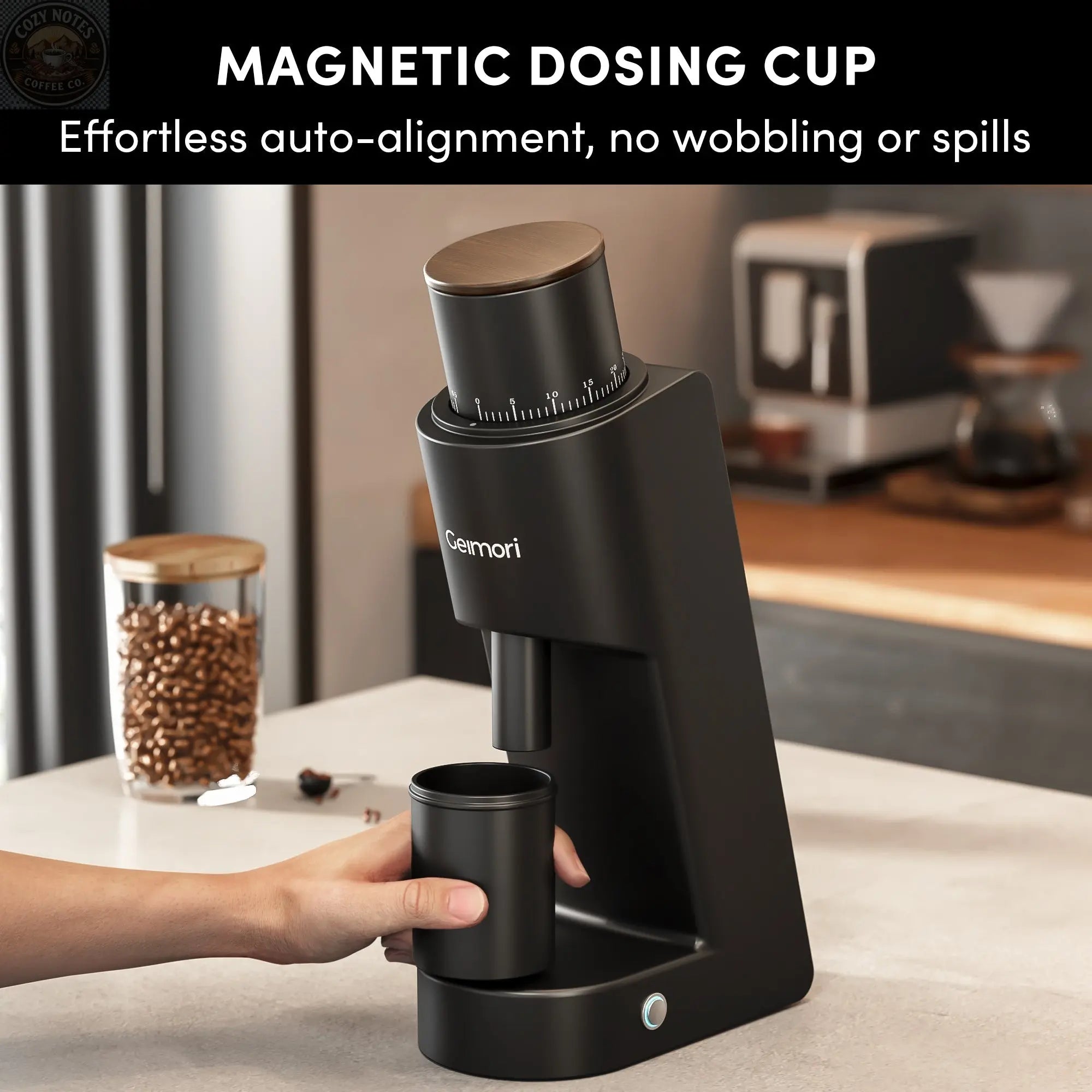 Geimori GU38 Single Dose Coffee Grinder Wirsh