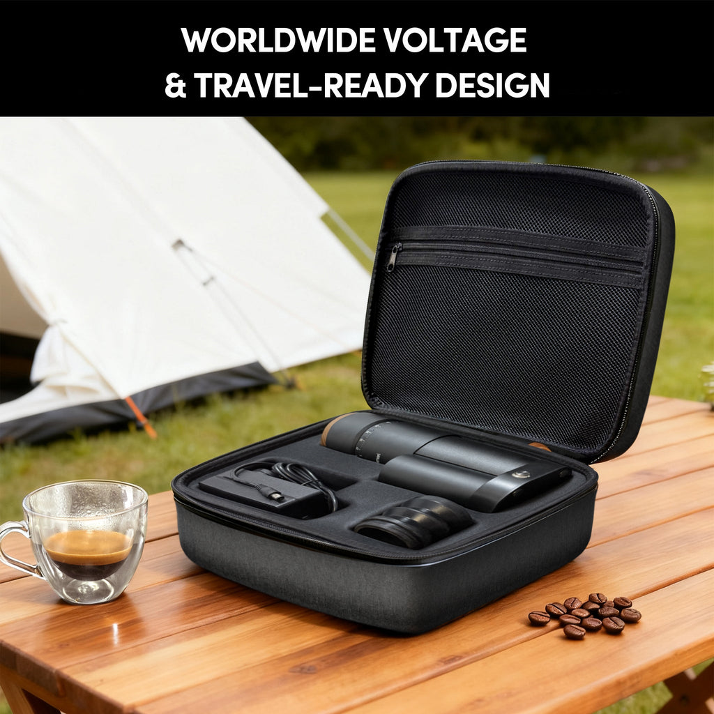 Geimori T38 Plus Electric Coffee Grinder | Compact Plug-in Grinder