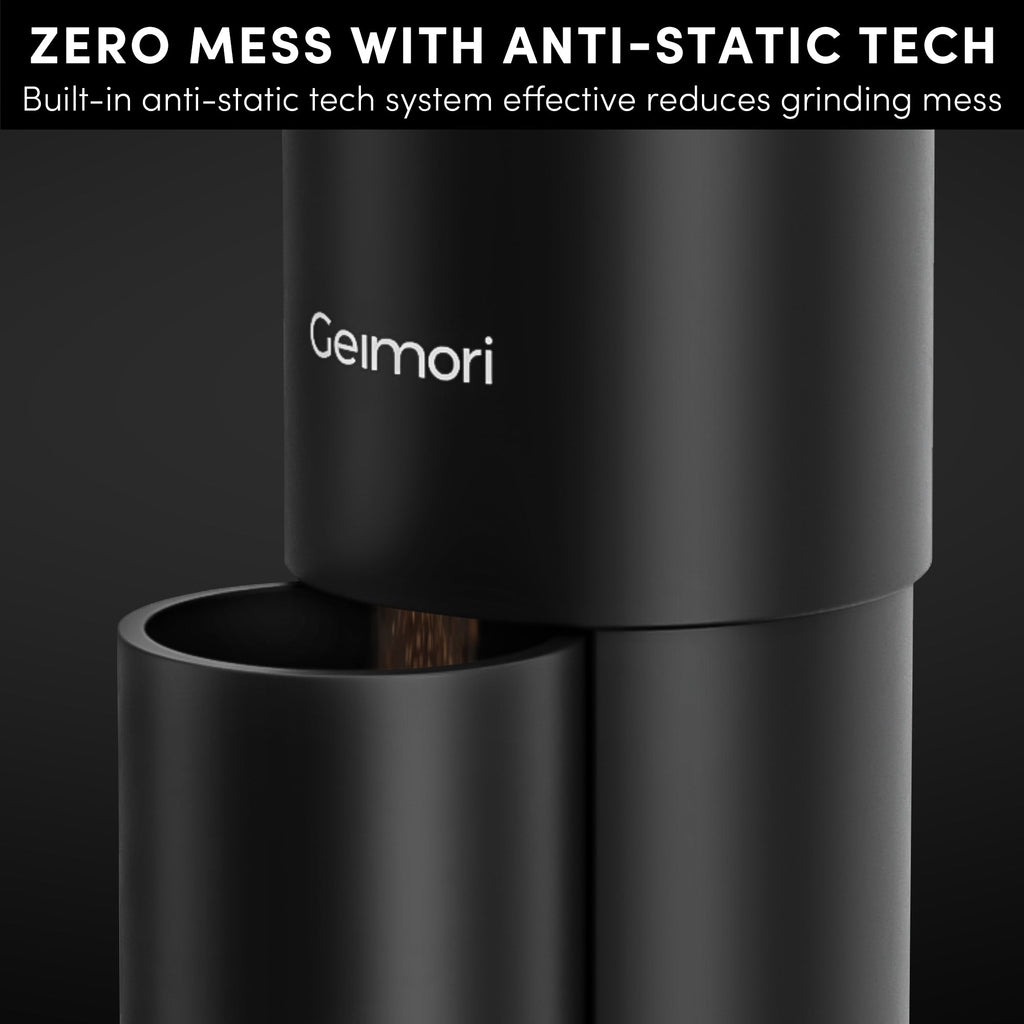 Geimori T38 Plus Electric Coffee Grinder | Compact Plug-in Grinder