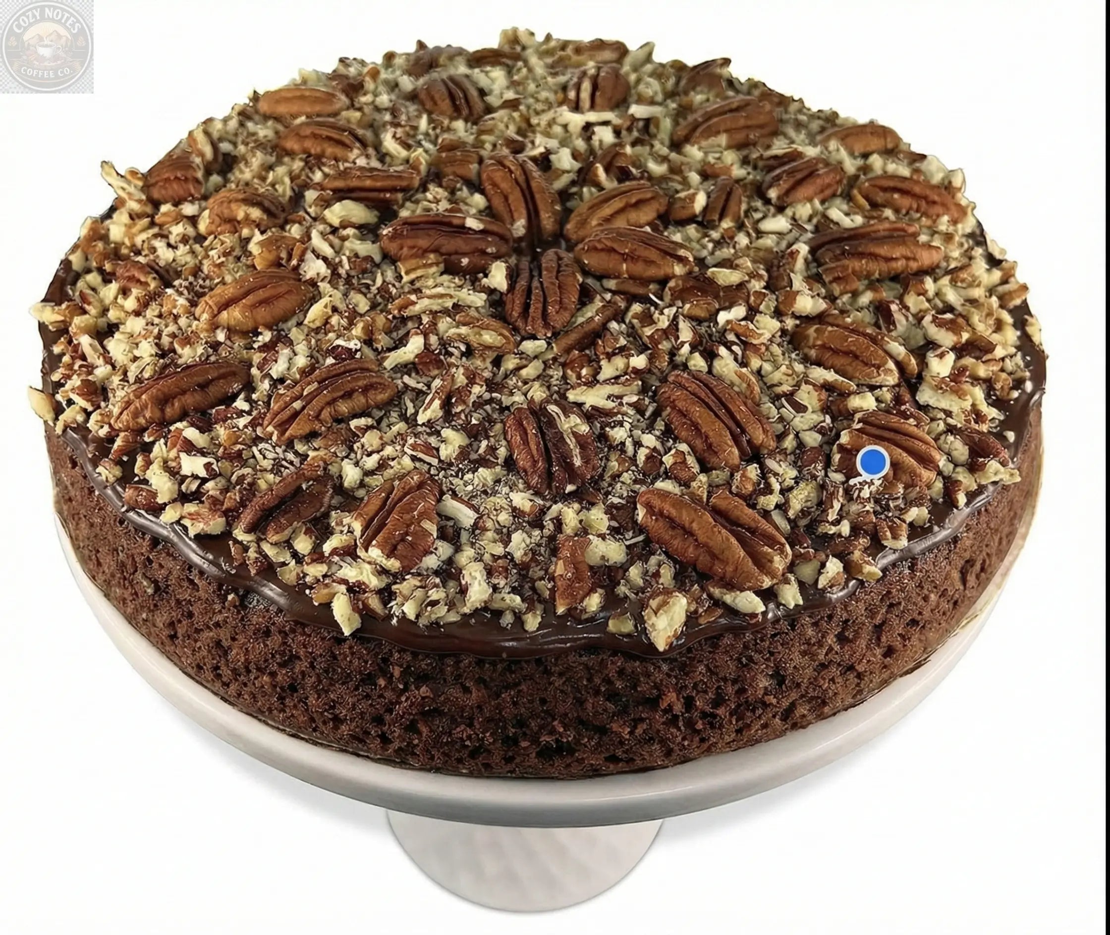 Andy Anand Caramel Pecan Cake, 9-Inch, 2.8 lb – Hand-Baked, Toasted Pecans, Caramel Drizzle, No Preservatives, Birthday & Holiday Gift Andyanand