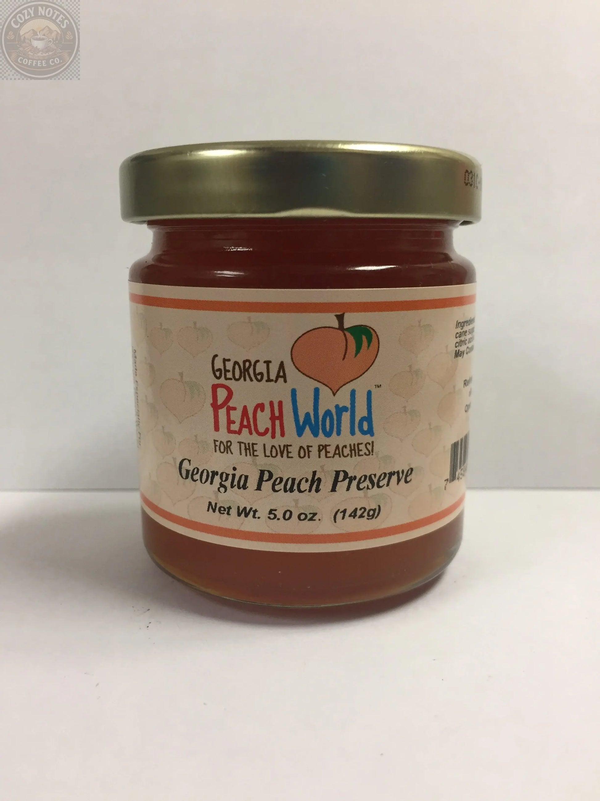 Georgia Peach Preserves 5 oz Georgia Peach World