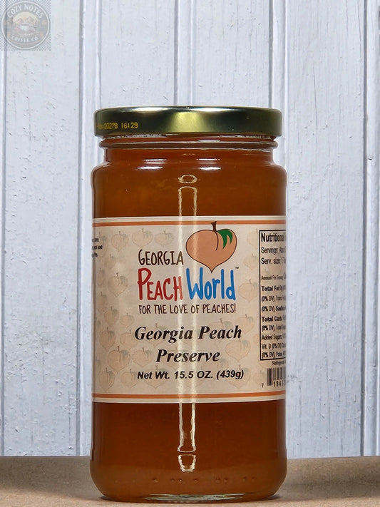 Georgia Peach Preserves 14.5 oz Georgia Peach World