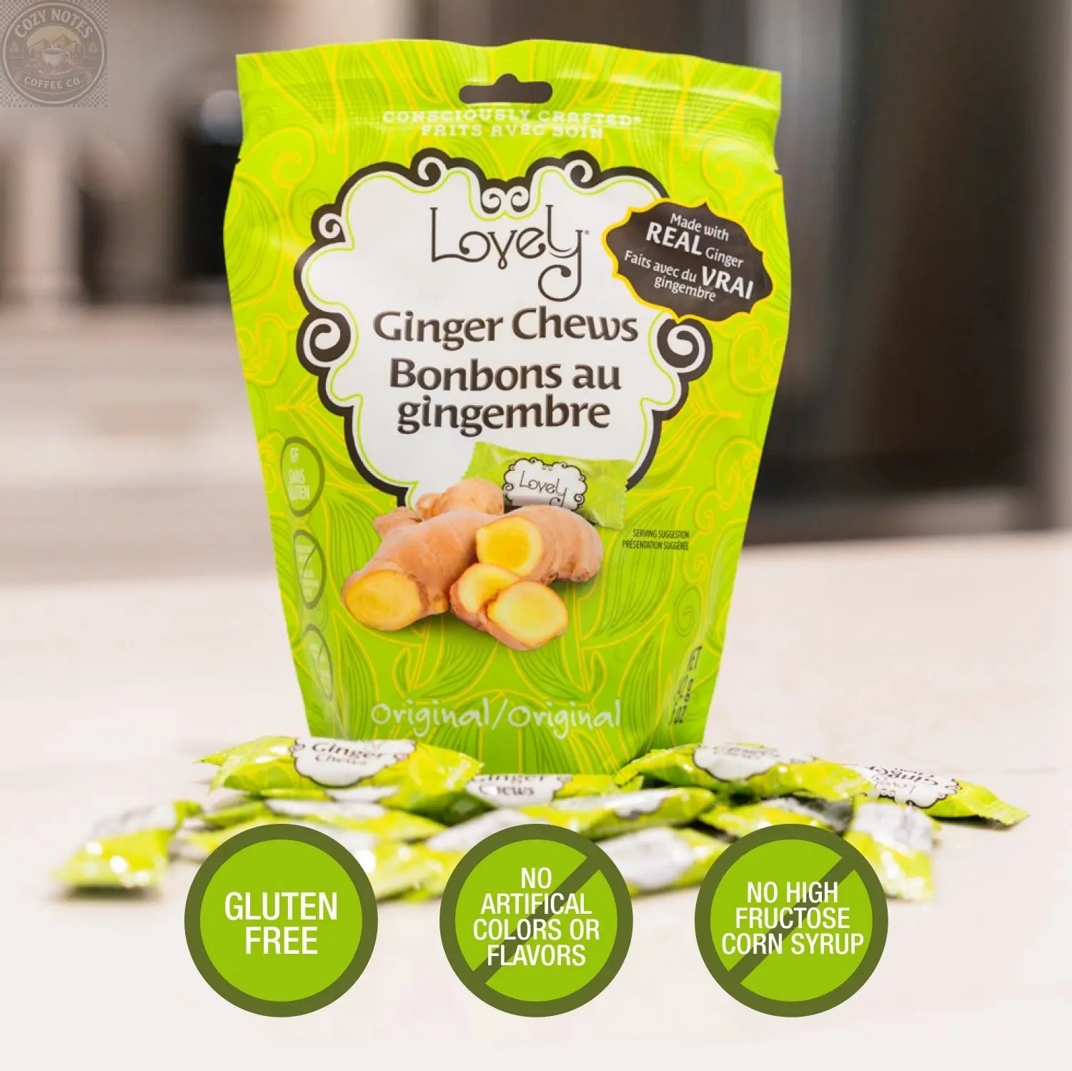 Ginger Chews Lovely Candy Company